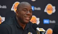Magic Johnson as an executive for the LA Lakers